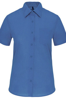 Kariban K548 - Women's Easy Care Polycotton Poplin Shirt with Pocket
