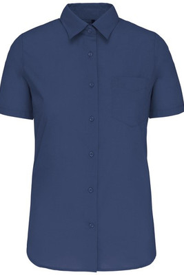Kariban K548 - Women's Easy Care Polycotton Poplin Shirt with Pocket