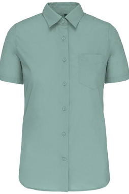 Kariban K548 - Womens Easy Care Polycotton Poplin Shirt with Pocket