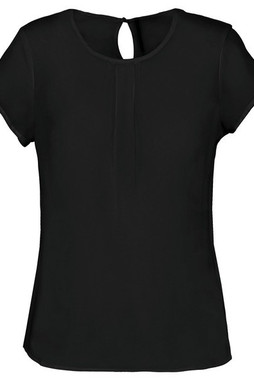 Kariban K5002 - Kurzarm-Kreppbluse für Damen
