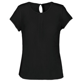 Kariban K5002 - Ladies' short-sleeved crepe blouse