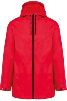 Kariban K6153 - Unisex hooded jacket with micro-polarfleece lining