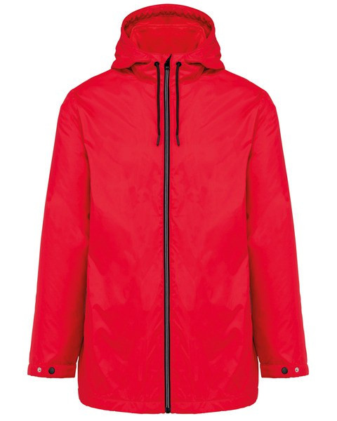 Kariban K6153 - Unisex hooded jacket with micro-polarfleece lining