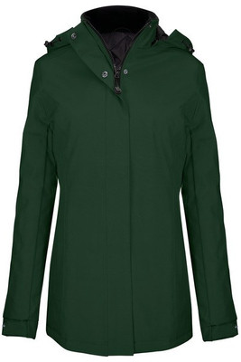 Kariban K6108 - Parka Femme Élégante avec Capuche Amovible