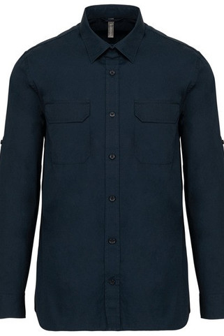 Kariban K590 - Mens long-sleeved safari shirt