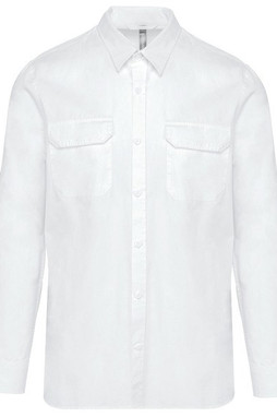 Kariban K590 - Mens long-sleeved safari shirt