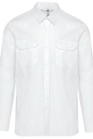 Kariban K590 - Chemise safari manches longues homme