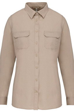 Kariban K591 - Chemise safari manches longues femme