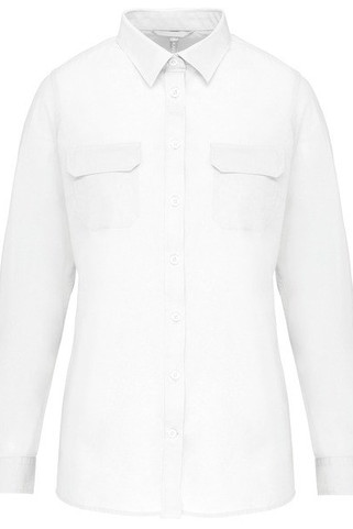 Kariban K591 - Chemise safari manches longues femme