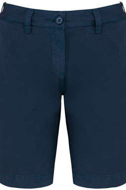 Kariban K753 - Ladies washed effect bermuda shorts