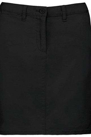 Kariban K762 - Unieke Vintage Chino Rok met Zachte Afwerking