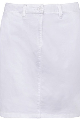 Kariban K762 - Vintage Washed Cotton Chino Skirt with Pockets