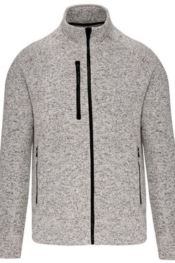 Kariban K9106 - Mens mottled zipped jacket