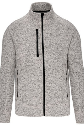 Kariban K9106 - Veste zippée chinée homme