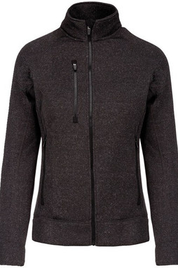 Kariban K9107 - Ladies’ full zip heather jacket