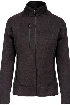 Kariban K9107 - Ladies’ full zip heather jacket