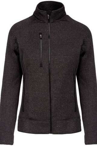 Kariban K9107 - Veste zippée chinée femme