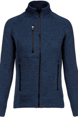 Kariban K9107 - Ladies’ full zip heather jacket