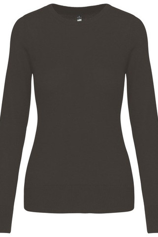 Kariban K968 - Pull Femme Col Rond en Coton et Acrylique Confortable