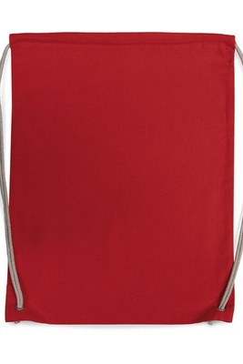 Kimood KI0125 - SAC À DOS EN COTON AVEC CORDELETTES