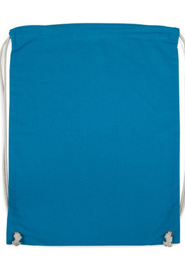 Kimood KI0125 - SAC À DOS EN COTON AVEC CORDELETTES