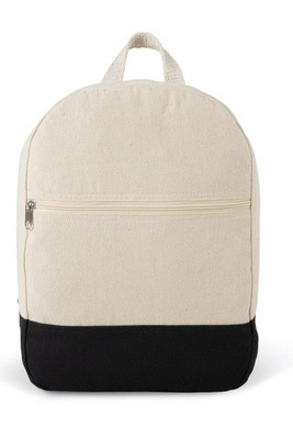 Kimood KI0185 - Sac à dos essentiel en coton