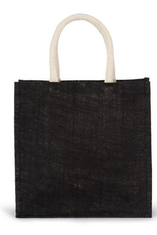Kimood KI0274 - Sac style cabas en toile de jute - grand modèle