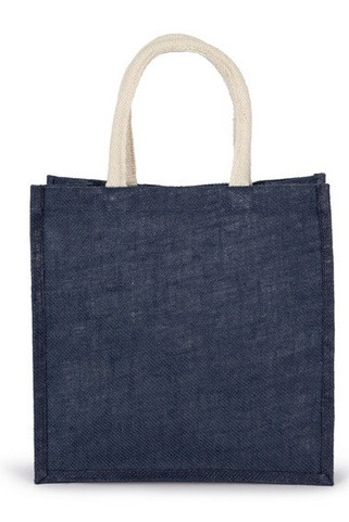 Kimood KI0274 - Sac style cabas en toile de jute - grand modèle