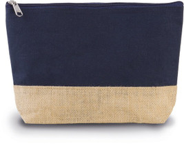 Kimood KI0276 - Pochette en toiles de coton et jute