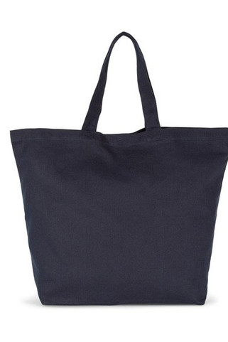 Kimood KI0295 - Duurzame Katoenen Boodschappentas met Gusset