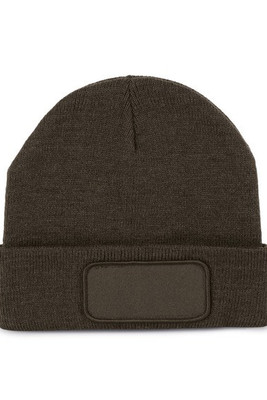 K-up KP890 - Recycled beanie with patch