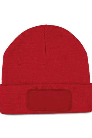 K-up KP890 - Recycled beanie with patch