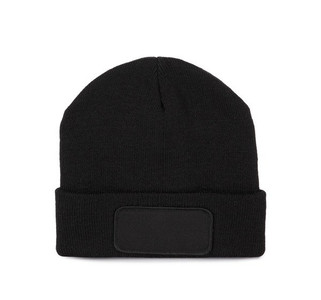 K-up KP891 - Bonnet recyclé avec patch et doublure Thinsulate