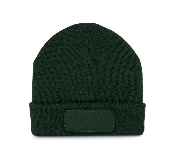 K-up KP891 - Recycelte Mütze mit Patch und Thinsulate-Futter