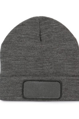 K-up KP891 - Recycled beanie with patch and Thinsulate lining