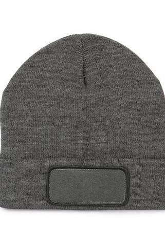 K-up KP891 - Recycled beanie with patch and Thinsulate lining