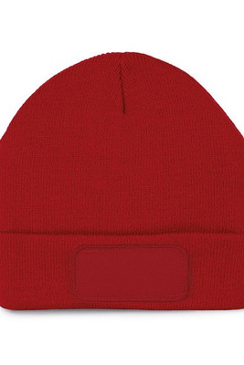 K-up KP891 - Recycled beanie with patch and Thinsulate lining