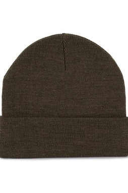 K-up KP892 - Recycled beanie with knitted turn-up