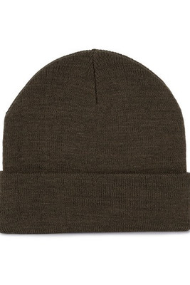 K-up KP892 - Recycled beanie with knitted turn-up
