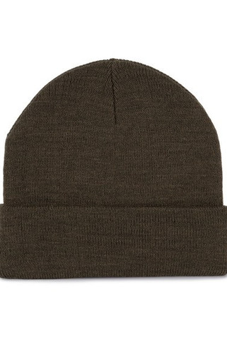 K-up KP892 - Gerecycleerde muts met gebreide omslag