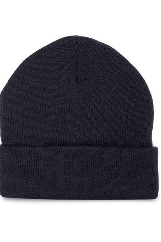 K-up KP892 - Recycled beanie with knitted turn-up