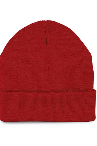 K-up KP892 - Recycled beanie with knitted turn-up