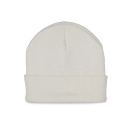 K-up KP892 - Recycled beanie with knitted turn-up