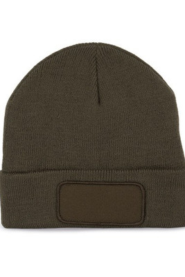 K-up KP894 - Beanie with patch and Thinsulate lining