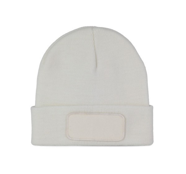 K-up KP895 - Customizable Acrylic Beanie with Front Patch