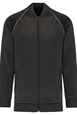 PROACT PA384 - Unisex zipped tracksuit top with piping