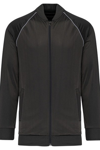 PROACT PA384 - Unisex zipped tracksuit top with piping