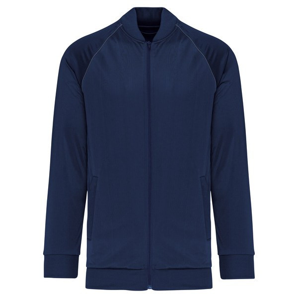 PROACT PA384 - Veste de survêtement zippée avec liseré unisexe