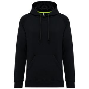 PROACT PA382 - Slim Fit Unisex Hoodie with Fluorescent Accents