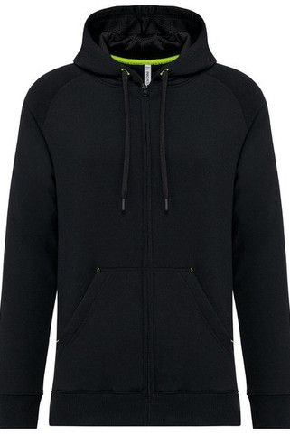 PROACT PA383 - Unisex zipped fleece hoodie